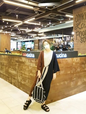 Felicia W🐈‍⬛さん（レディース・157cm）の夏コーディネート