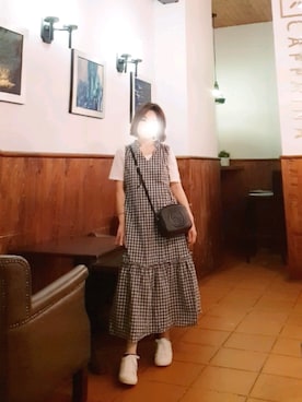 Felicia W🐈‍⬛さん（レディース・157cm）の春コーディネート