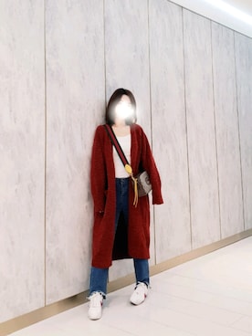 Felicia W🐈‍⬛さん（レディース・157cm）の冬コーディネート