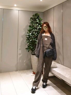 Felicia W🐈‍⬛さん（レディース・157cm）の冬コーディネート