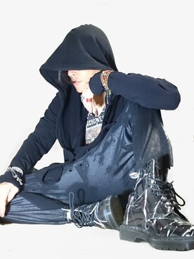 「アイテム（CD）」を使った、ATさん（メンズ・170cm）の夏コーディネート