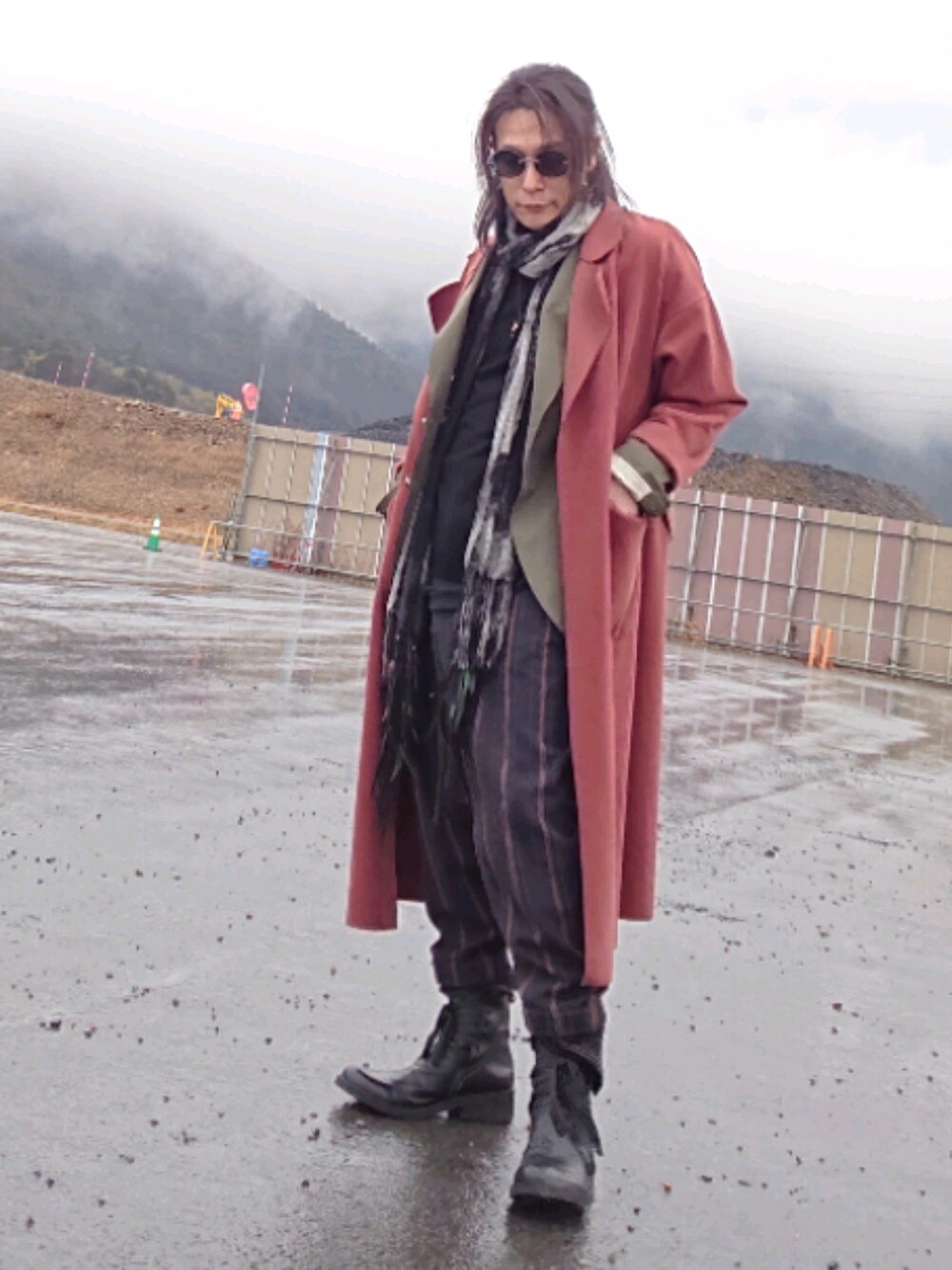 KMRii[ケムリ] CRUSH CHROME BOOTS/クラッシュ クロム ブーツを