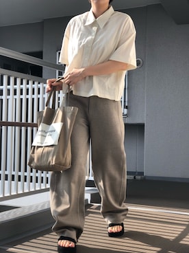 「Teva（テバ）のTeva / プラットフォーム ユニバーサル（サンダル）」を使った、ぷにさん（レディース・165cm）の夏コーディネート