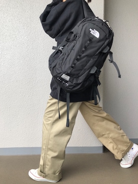 「JOURNAL STANDARD（ジャーナルスタンダード）の【GOOD GRIEF/グッド・グリーフ】クルーネックスウェット（スウェット）」を使った、ぷにさん（レディース・165cm）の秋コーディネート