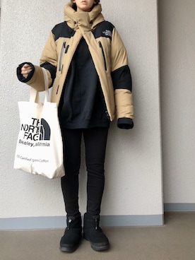 「JOURNAL STANDARD（ジャーナルスタンダード）の【GOOD GRIEF/グッド・グリーフ】クルーネックスウェット（スウェット）」を使った、ぷにさん（レディース・165cm）の冬コーディネート