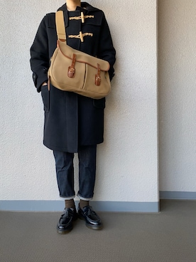 マーガレットハウエル ダッフルコート MARGARET HOWELLのダッフルコートを使った人気ファッション