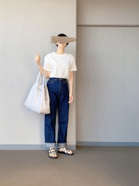 「Teva（テバ）の＜TEVA（テバ）＞∴VOYA INFINITY ボヤインフィニティ サンダル ◆（サンダル）」を使った、ぷにさん（レディース・165cm）の夏コーディネート