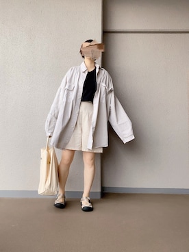 「OUV（オーブ）のアイテム」を使った、ぷにさん（レディース・165cm）の夏コーディネート