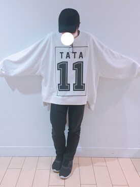 「RETRO GIRL（レトロガール）のアイテム（トップス）」を使った、Rさん（メンズ・170cm）の春コーディネート