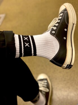 Axxx｜GOD SELECTION XXXのソックス/靴下を使ったコーディネート - WEAR