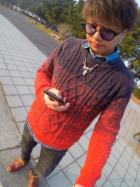 やひさん（メンズ・170cm）の冬コーディネート