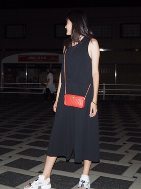 「chanel」｜「アイテム（オールインワン・サロペット）」を使った、romihiさん（レディース・165cm）の夏コーディネート