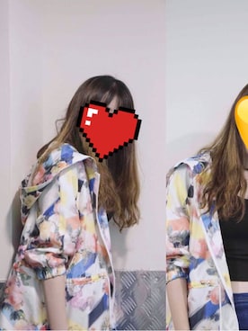 「Handmade（ハンドメイド）のアイテム（ブルゾン）」を使った、Schillinghuggedさん（レディース・165cm）の秋コーディネート