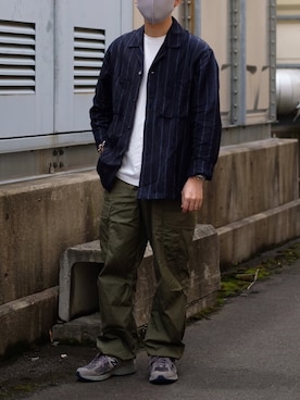 「So_lemn（ソレム）のアイテム」を使った、Tatsuyaさん（メンズ・170cm）の春コーディネート