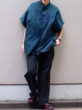 Kazu｜SHAREEFのシャツ/ブラウスを使ったコーディネート - WEAR