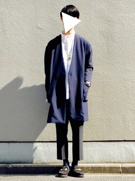 「Paul Smith（ポールスミス）のアイテム（アナログ腕時計）」を使った、Kazuさん（メンズ・178cm）の春コーディネート