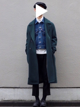 「CHRISTIAN DADA（クリスチャンダダ）のアイテム」を使った、Kazuさん（メンズ・178cm）の冬コーディネート
