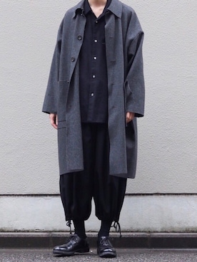「THEE（シー）のアイテム」を使った、Kazuさん（メンズ・178cm）の春コーディネート