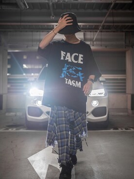 「FACTOTUM（ファクトタム）のアイテム（アクセサリー）」を使った、Kazuさん（メンズ・178cm）の秋コーディネート