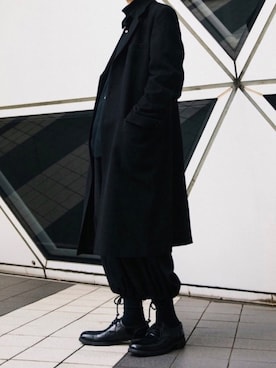 「THEE（シー）のアイテム」を使った、Kazuさん（メンズ・178cm）の冬コーディネート