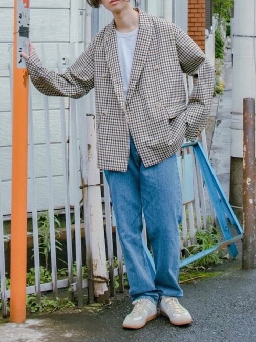 Kazu｜Jiedaのテーラードジャケットを使ったコーディネート - WEAR
