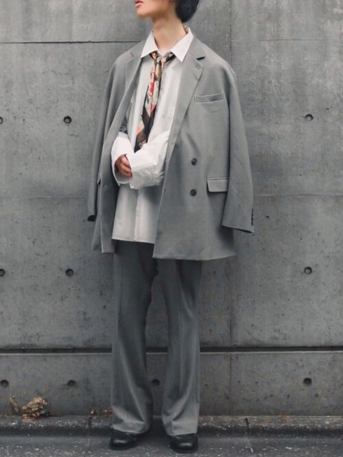 Kazu｜EMMA CLOTHESのテーラードジャケットを使ったコーディネート - WEAR