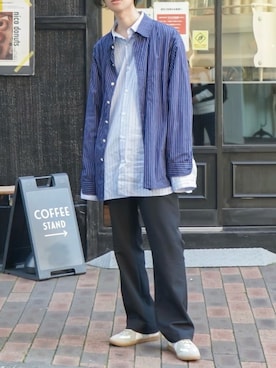 Kazuさん（メンズ・178cm）の秋コーディネート