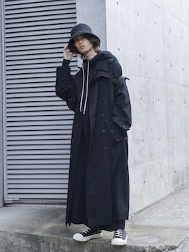 「LAD MUSICIAN（ラッドミュージシャン）のアイテム（パンツ）」を使った、Kazuさん（メンズ・178cm）の春コーディネート