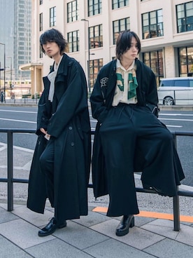 「LAD MUSICIAN（ラッドミュージシャン）のアイテム（トップス）」を使った、Kazuさん（メンズ・178cm）の春コーディネート