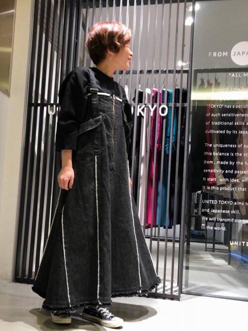 tamami（UNITED TOKYO WOMENS SHINJUKU）｜UNITED TOKYOのデニムスカートを使ったコーディネート - WEAR