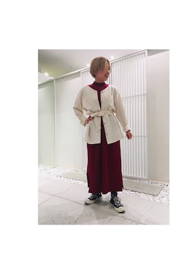 「平成最後のWEARISTAセンバツ」｜「アイテム（ワンピース/ドレス）」を使った、tamamiさん（レディース・152cm）の春コーディネート