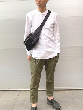 「アウトドアミックス」｜Muuさん（メンズ・165cm）の春コーディネート