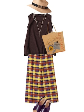 「TABASA（タバサ）のアイテム」を使った、SAKIさん（レディース・158cm）の春コーディネート