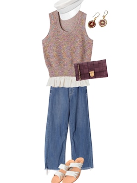 SAKIさん（レディース・158cm）の春コーディネート