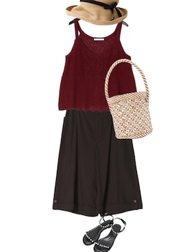 「MERVEILLE H.（メルベイユアッシュ）のアイテム」を使った、SAKIさん（レディース・158cm）の春コーディネート