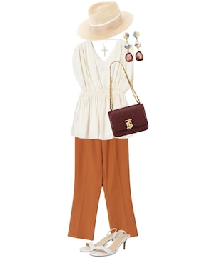 「MERVEILLE H.（メルベイユアッシュ）のアイテム」を使った、SAKIさん（レディース・158cm）の夏コーディネート