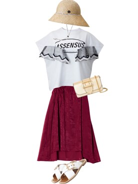 SAKIさん(レディース・158cm)の夏コーディネート