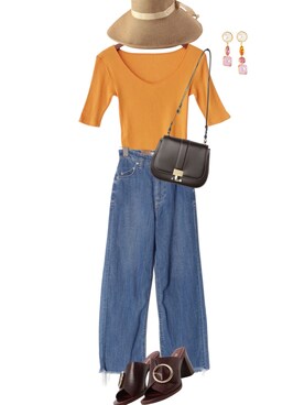 SAKIさん（レディース・158cm）の夏コーディネート