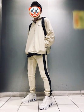 「FOG ESSENTIALS（エフオージーエッセンシャルズ）のアイテム（バッグ）」を使った、Kさん（メンズ・175cm）の冬コーディネート