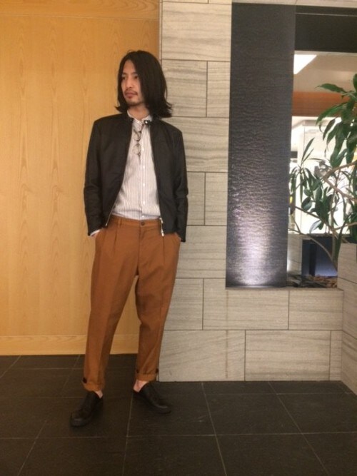 Abahouse有楽町マルイ店makiganoさんのライダースジャケットを使ったコーディネート Zozotown