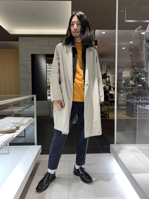 Abahouse有楽町マルイ店makiganoさんのステンカラーコートを使ったコーディネート Zozotown