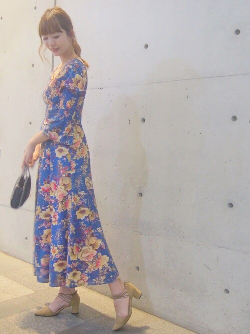 渡辺真実絵 Snidelのワンピースを使ったコーディネート Wear