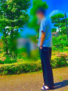 お昌さん（メンズ・178cm）の春コーディネート