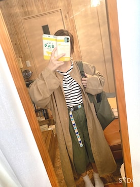 「CHUMS（チャムス）のアイテム（パンツ）」を使った、mjmj1srxoxoさん（レディース・147cm）の秋コーディネート