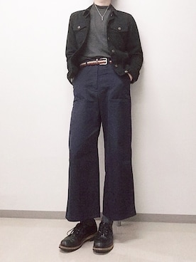 「HVC（エイチブイシー）のアイテム（ジャケット/アウター）」を使った、Senさん（メンズ・180cm）の秋コーディネート