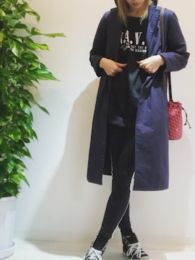 「ROBERTA DI CAMERINO（ロベルトディカメリーノ）のアイテム」を使った、miiiiiulmさん（レディース・166cm）の秋コーディネート