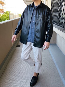 D.heyさん（メンズ・178cm）の春コーディネート