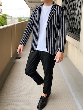 D.heyさん(メンズ・178cm)の春コーディネート