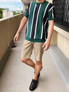 D.heyさん(メンズ・178cm)の夏コーディネート