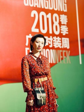 「ONLY（オンリー）のアイテム（ワンピース/ドレス）」を使った、梁大力在此さん（レディース・167cm）の春コーディネート